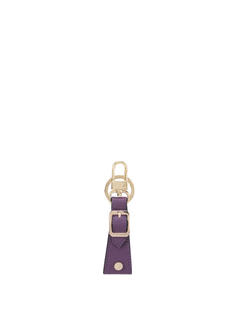 Purple Saffiano Key Chain